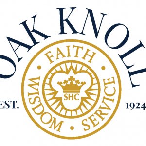 Oak Knoll 1924 logo over white